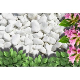 Thassosi görög fehér kavics - zsákos kiszerelés