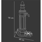 Roma állókút zöld