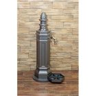 Roma állókút kalapácslakk ezüst