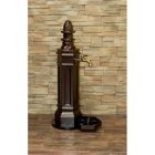 Roma állókút kalapácslakk bronz