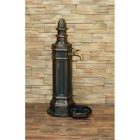 Roma állókút antikolt bronz