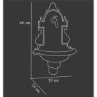 Verona falikút fehér