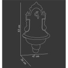 Vienna falikút antikolt bronz