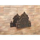 Tömlőtartó Toscana antikolt bronz