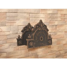 Tömlőtartó Toscana antikolt bronz