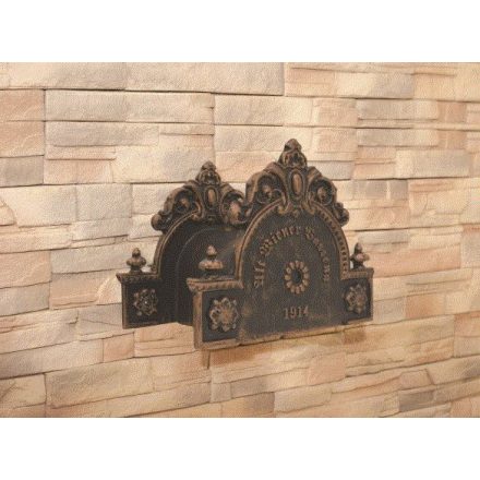 Tömlőtartó Toscana antikolt bronz