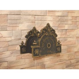 Tömlőtartó Toscana antikolt arany