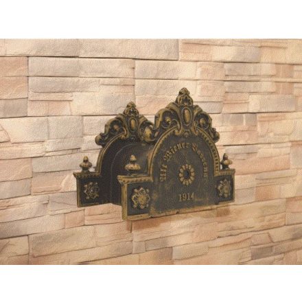 Tömlőtartó Toscana antikolt arany