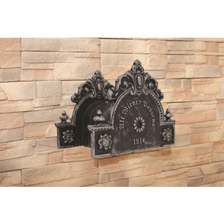 Tömlőtartó Toscana antikolt ezüst