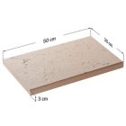 Róma kerítés köztes fedlap classic (sima tetejű)