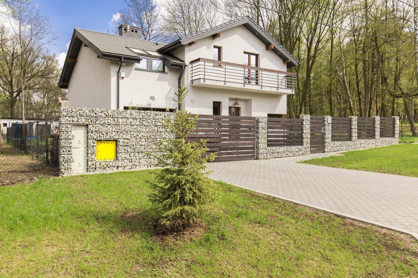 A legegyedibb kerítés az utcában? Akkor a gabion kerítés az egyik legjobb választás